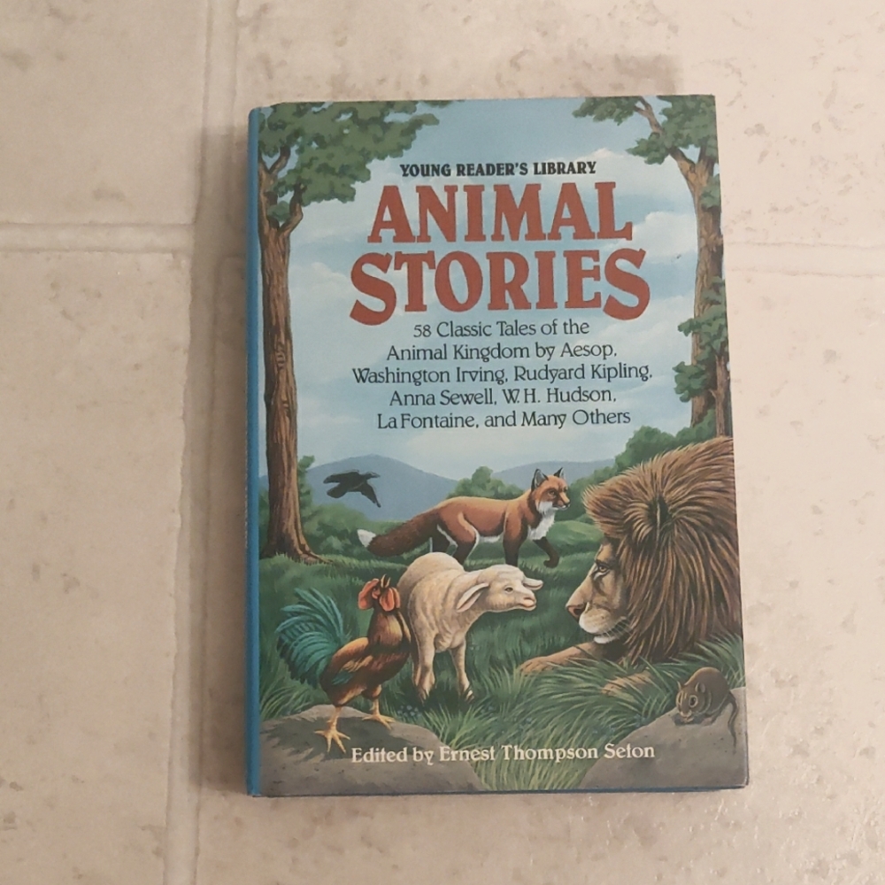 Animal Stories Hardcover Book for Young Readers 4-6 Grades